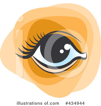 Royalty-Free (RF) Eye Clipart Illustration by Lal Perera - Stock Sample #434944