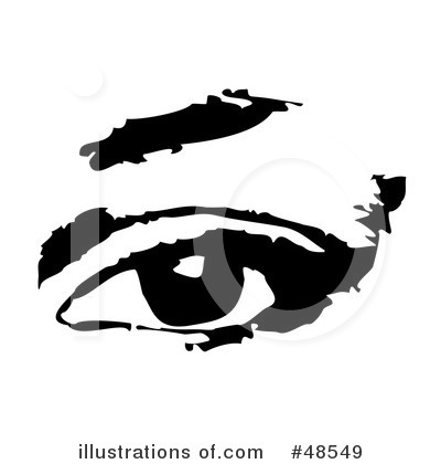 Royalty-Free (RF) Eye Clipart Illustration by Prawny - Stock Sample #48549