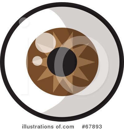 Royalty-Free (RF) Eye Clipart Illustration by Rosie Piter - Stock Sample #67893