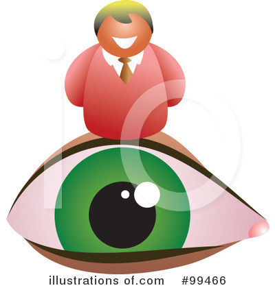 Royalty-Free (RF) Eye Clipart Illustration by Prawny - Stock Sample #99466