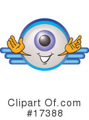 Eyeball Character Clipart #17388 by Mascot Junction