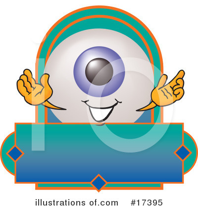 Eyeball Character Clipart #17395 by Mascot Junction