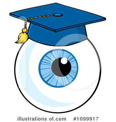 Royalty-Free (RF) Eyeball Clipart Illustration by Hit Toon - Stock Sample #1099917