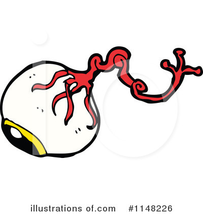 Royalty-Free (RF) Eyeball Clipart Illustration by lineartestpilot - Stock Sample #1148226
