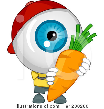Royalty-Free (RF) Eyeball Clipart Illustration by BNP Design Studio - Stock Sample #1200286