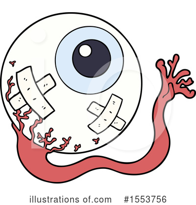 Royalty-Free (RF) Eyeball Clipart Illustration by lineartestpilot - Stock Sample #1553756