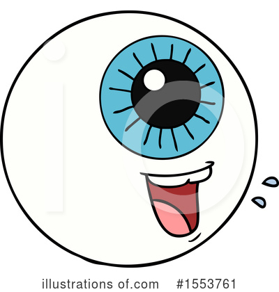 Royalty-Free (RF) Eyeball Clipart Illustration by lineartestpilot - Stock Sample #1553761