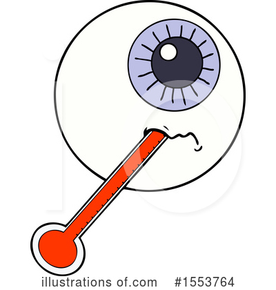 Royalty-Free (RF) Eyeball Clipart Illustration by lineartestpilot - Stock Sample #1553764