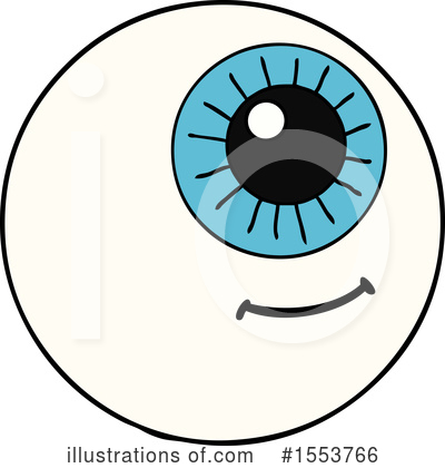 Royalty-Free (RF) Eyeball Clipart Illustration by lineartestpilot - Stock Sample #1553766