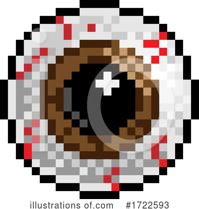 Royalty-Free (RF) Eyeball Clipart Illustration by AtStockIllustration - Stock Sample #1722593