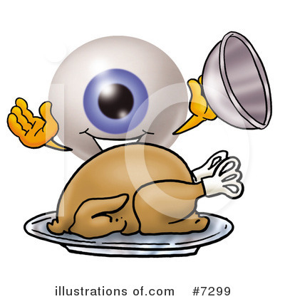 Royalty-Free (RF) Eyeball Clipart Illustration by Mascot Junction - Stock Sample #7299