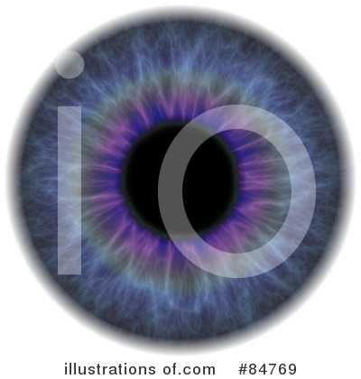 Royalty-Free (RF) Eyeball Clipart Illustration by Arena Creative - Stock Sample #84769