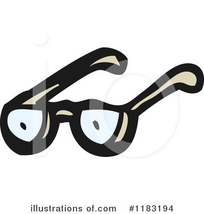 Royalty-Free (RF) Eyeglases Clipart Illustration by lineartestpilot - Stock Sample #1183194