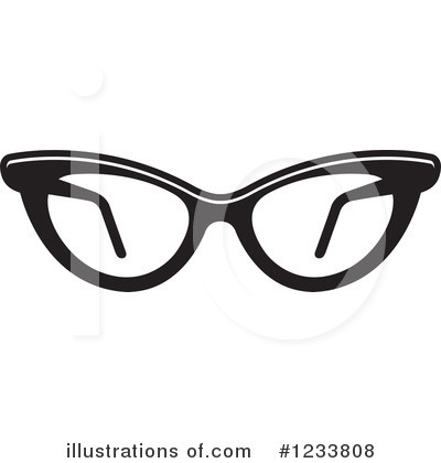 Royalty-Free (RF) Eyeglasses Clipart Illustration by Lal Perera - Stock Sample #1233808