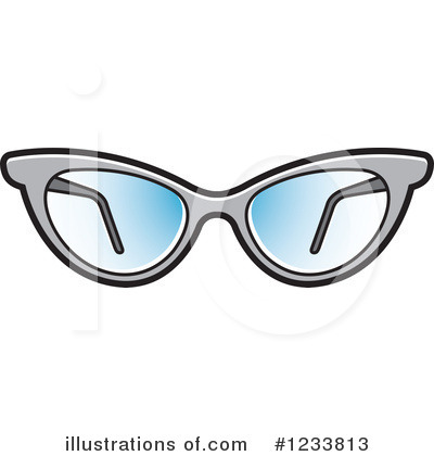 Royalty-Free (RF) Eyeglasses Clipart Illustration by Lal Perera - Stock Sample #1233813