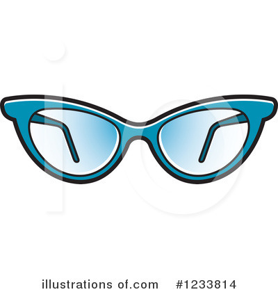 Royalty-Free (RF) Eyeglasses Clipart Illustration by Lal Perera - Stock Sample #1233814