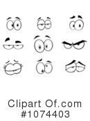 Eyes Clipart #1074403 by Hit Toon