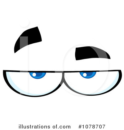 Royalty-Free (RF) Eyes Clipart Illustration by Hit Toon - Stock Sample #1078707