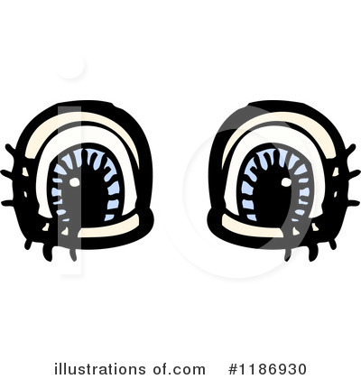 Royalty-Free (RF) Eyes Clipart Illustration by lineartestpilot - Stock Sample #1186930