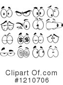 Eyes Clipart #1210706 by Hit Toon