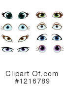 Eyes Clipart #1216789 by Pushkin