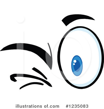 Royalty-Free (RF) Eyes Clipart Illustration by Hit Toon - Stock Sample #1235083