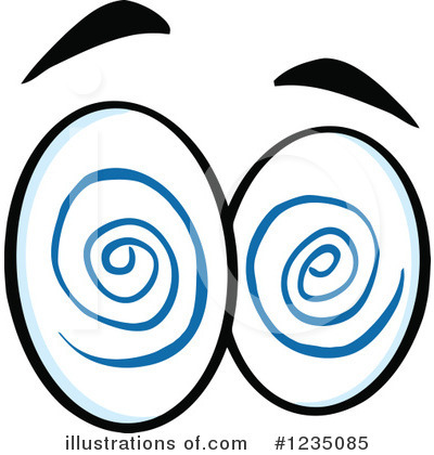Royalty-Free (RF) Eyes Clipart Illustration by Hit Toon - Stock Sample #1235085