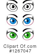 Eyes Clipart #1267047 by Hit Toon