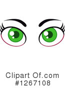 Eyes Clipart #1267108 by Hit Toon
