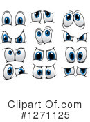 Eyes Clipart #1271125 by Vector Tradition SM