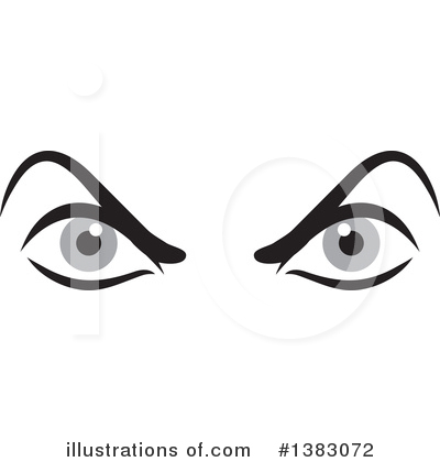 Royalty-Free (RF) Eyes Clipart Illustration by Johnny Sajem - Stock Sample #1383072