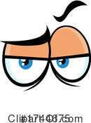 Eyes Clipart #1744675 by Hit Toon