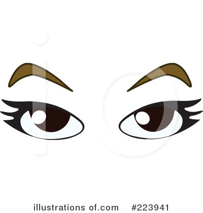 Royalty-Free (RF) Eyes Clipart Illustration by yayayoyo - Stock Sample #223941