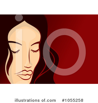 Royalty-Free (RF) Face Clipart Illustration by Any Vector - Stock Sample #1055258