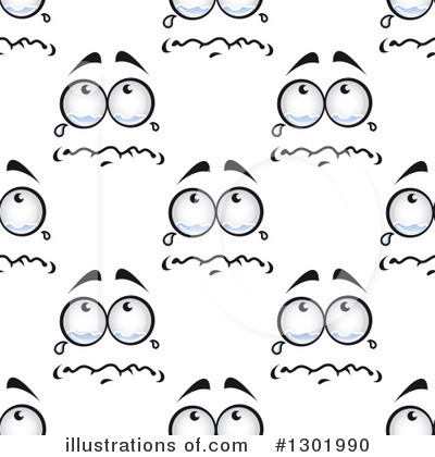 Royalty-Free (RF) Face Clipart Illustration by Vector Tradition SM - Stock Sample #1301990
