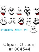 Face Clipart #1304544 by Vector Tradition SM