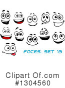 Face Clipart #1304560 by Vector Tradition SM