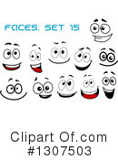Face Clipart #1307503 by Vector Tradition SM