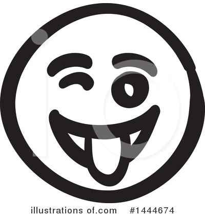 Royalty-Free (RF) Face Clipart Illustration by ColorMagic - Stock Sample #1444674