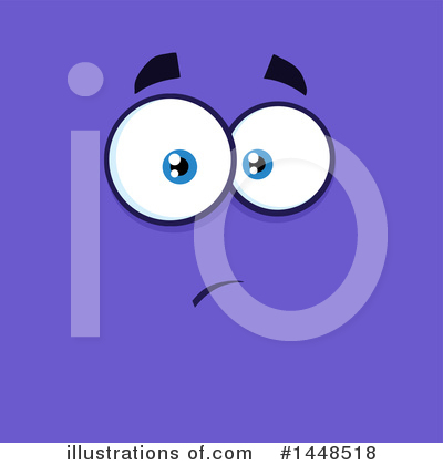 Royalty-Free (RF) Face Clipart Illustration by Hit Toon - Stock Sample #1448518