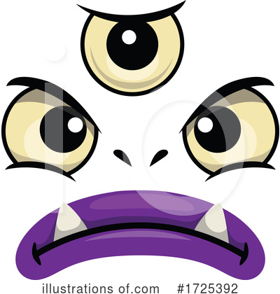 Royalty-Free (RF) Face Clipart Illustration by Vector Tradition SM - Stock Sample #1725392