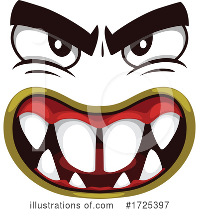 Royalty-Free (RF) Face Clipart Illustration by Vector Tradition SM - Stock Sample #1725397