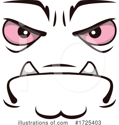 Royalty-Free (RF) Face Clipart Illustration by Vector Tradition SM - Stock Sample #1725403
