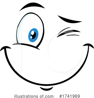 Royalty-Free (RF) Face Clipart Illustration by Hit Toon - Stock Sample #1741969