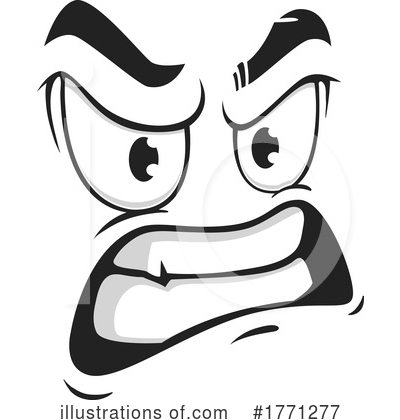 Royalty-Free (RF) Face Clipart Illustration by Vector Tradition SM - Stock Sample #1771277