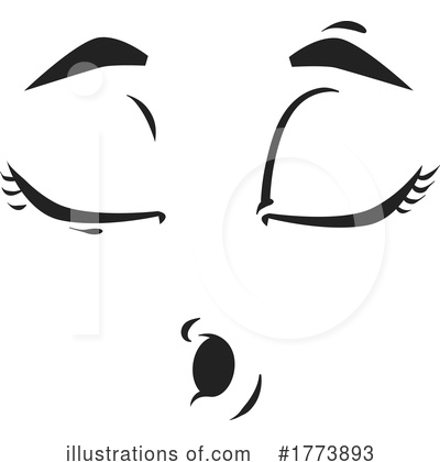 Royalty-Free (RF) Face Clipart Illustration by Vector Tradition SM - Stock Sample #1773893
