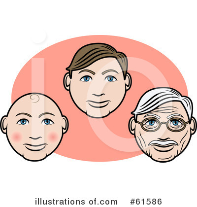 Royalty-Free (RF) Face Clipart Illustration by r formidable - Stock Sample #61586