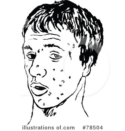 Royalty-Free (RF) Face Clipart Illustration by Prawny - Stock Sample #78504