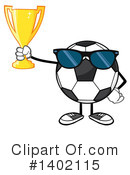 Faceless Soccer Ball Clipart #1402115 by Hit Toon