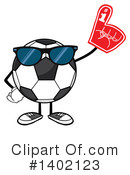 Faceless Soccer Ball Clipart #1402123 by Hit Toon